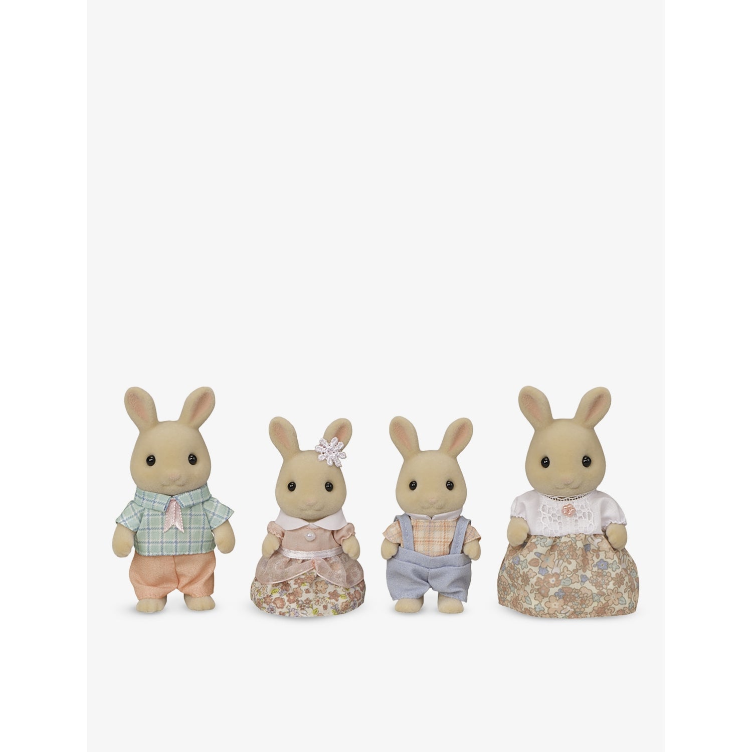 Sylvanian Families Milk Rabbit Family toy set 20cm, UK version