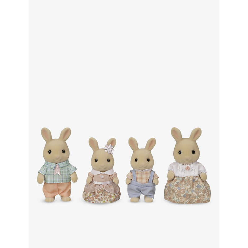 Sylvanian Families Milk Rabbit Family toy set 20cm, UK version
