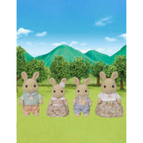 Sylvanian Families Milk Rabbit Family toy set 20cm, UK version