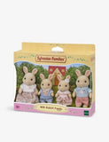 Sylvanian Families Milk Rabbit Family toy set 20cm, UK version