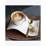Villeroy & Boch NewWave porcelain cappuccino set of six (British brand)