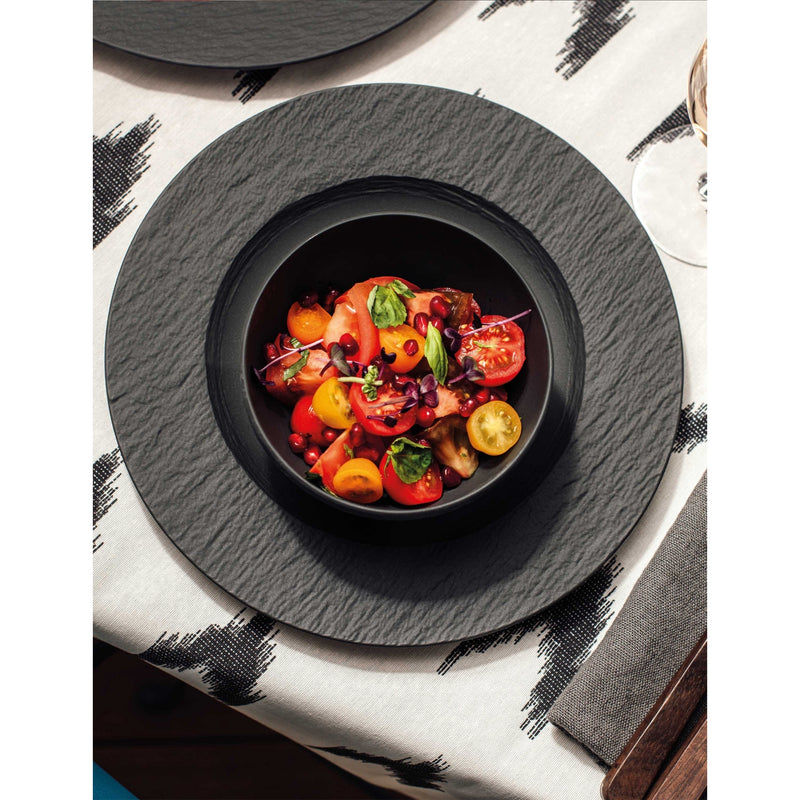 Villeroy & Boch porcelain plate set, 6-piece Manufacture collection, UK version