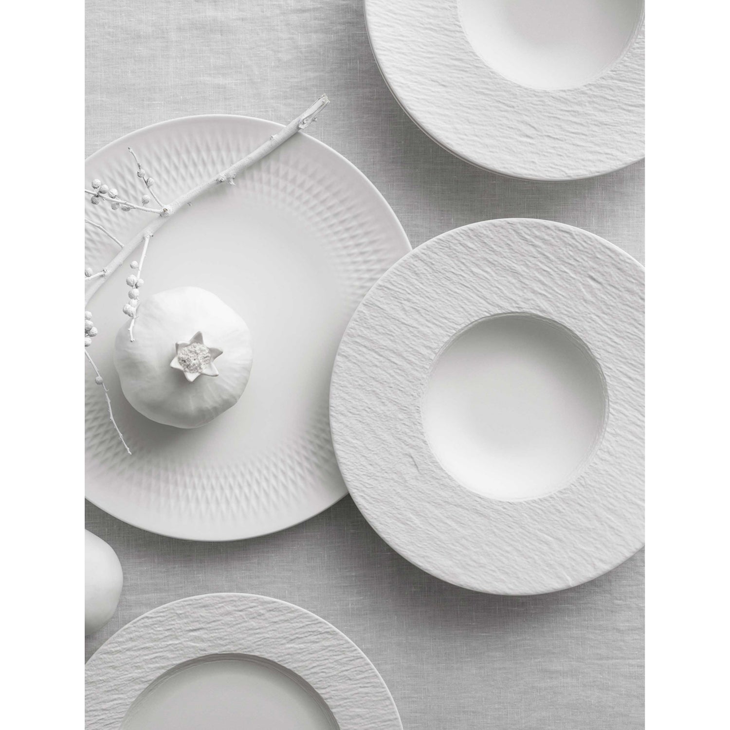 Villeroy & Boch porcelain starter set of six (British brand)