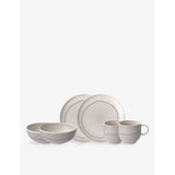 Villeroy & Boch Perlemor Sand six-piece porcelain breakfast set - British product