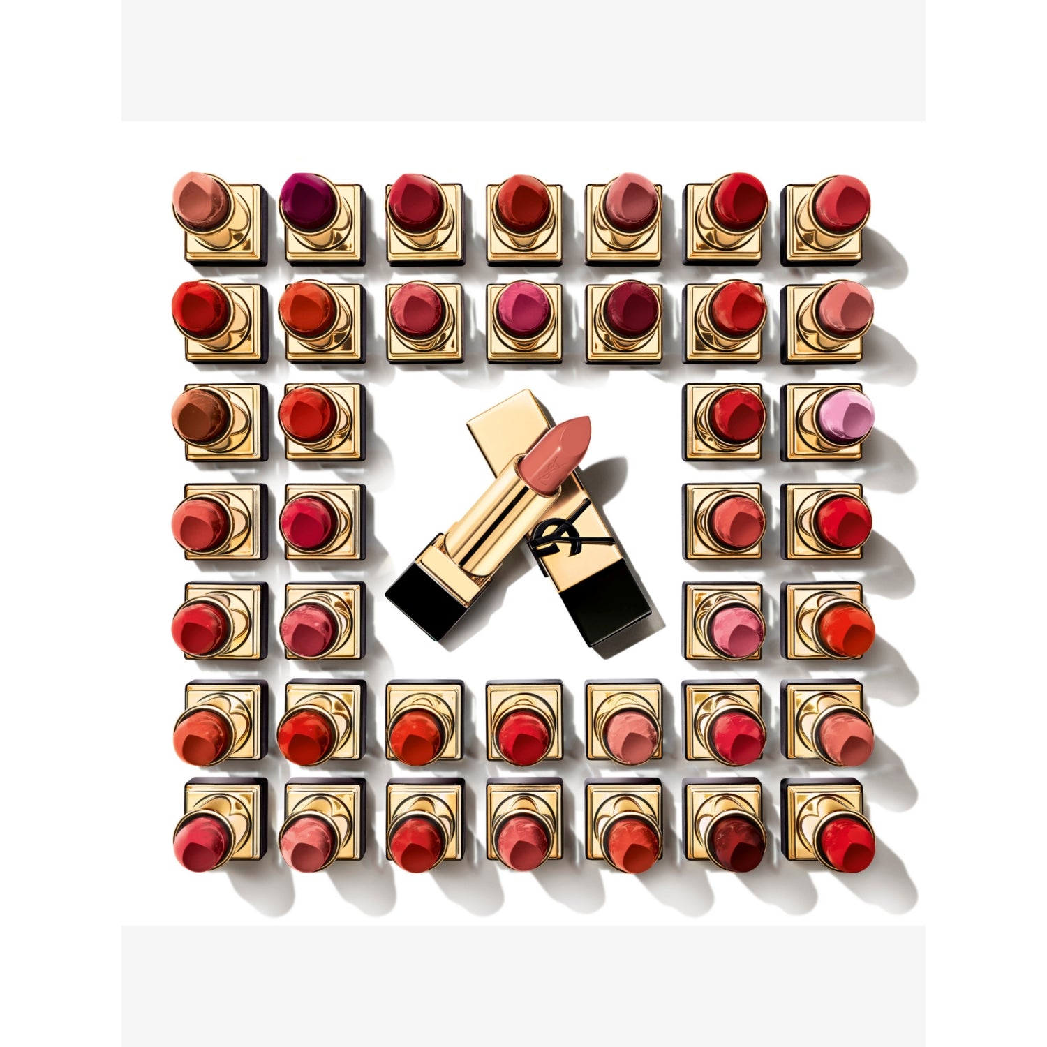 YSL Rouge Pur Couture refillable lipstick 3.8ml, imported from the UK