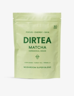 DIRTEA matcha mushroom super blend 195g (British brand)