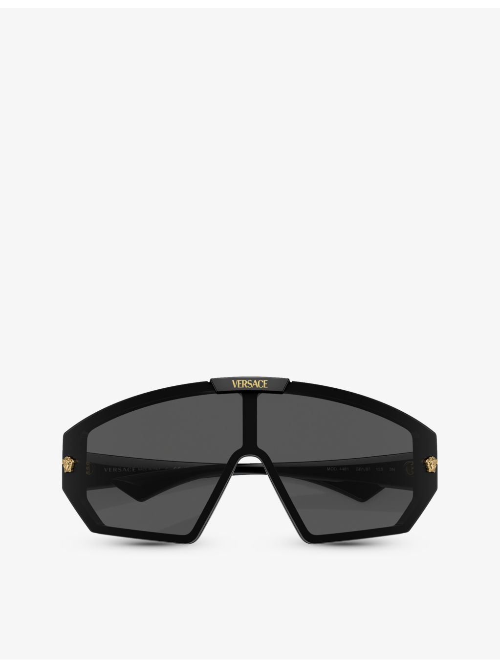 Versace VE4461 irregular-frame acetate sunglasses, imported from the UK