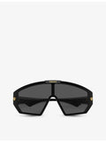 Versace VE4461 irregular-frame acetate sunglasses, imported from the UK