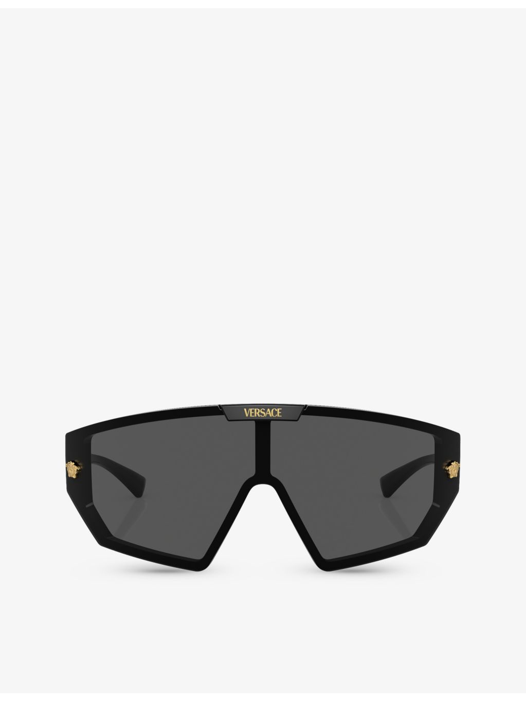 Versace VE4461 irregular-frame acetate sunglasses, imported from the UK