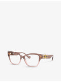 Versace VE3347 pillow-frame acetate glasses, imported from the UK