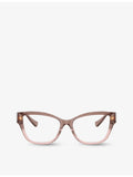 Versace VE3347 pillow-frame acetate glasses, imported from the UK