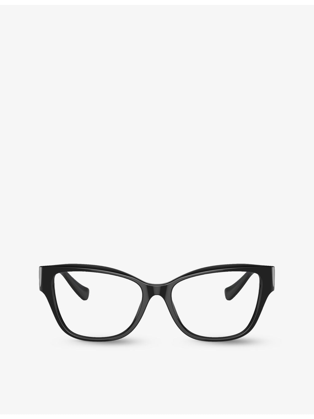 Versace square-frame plastic glasses VE3347, imported from the UK