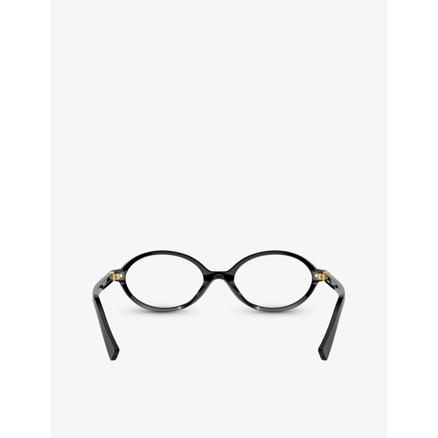Miu Miu oval acetate eyeglasses MU 01XV clear lenses (British brand)