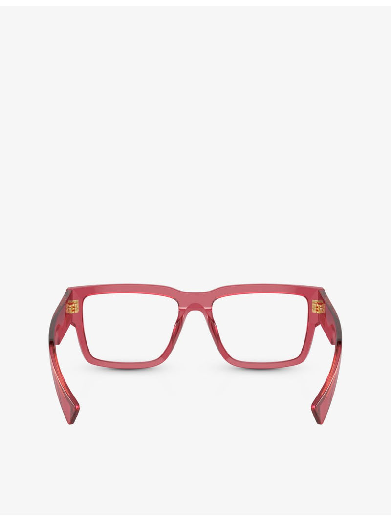 Miu Miu MU02XV acetate eyeglasses rectangle frame, UK version