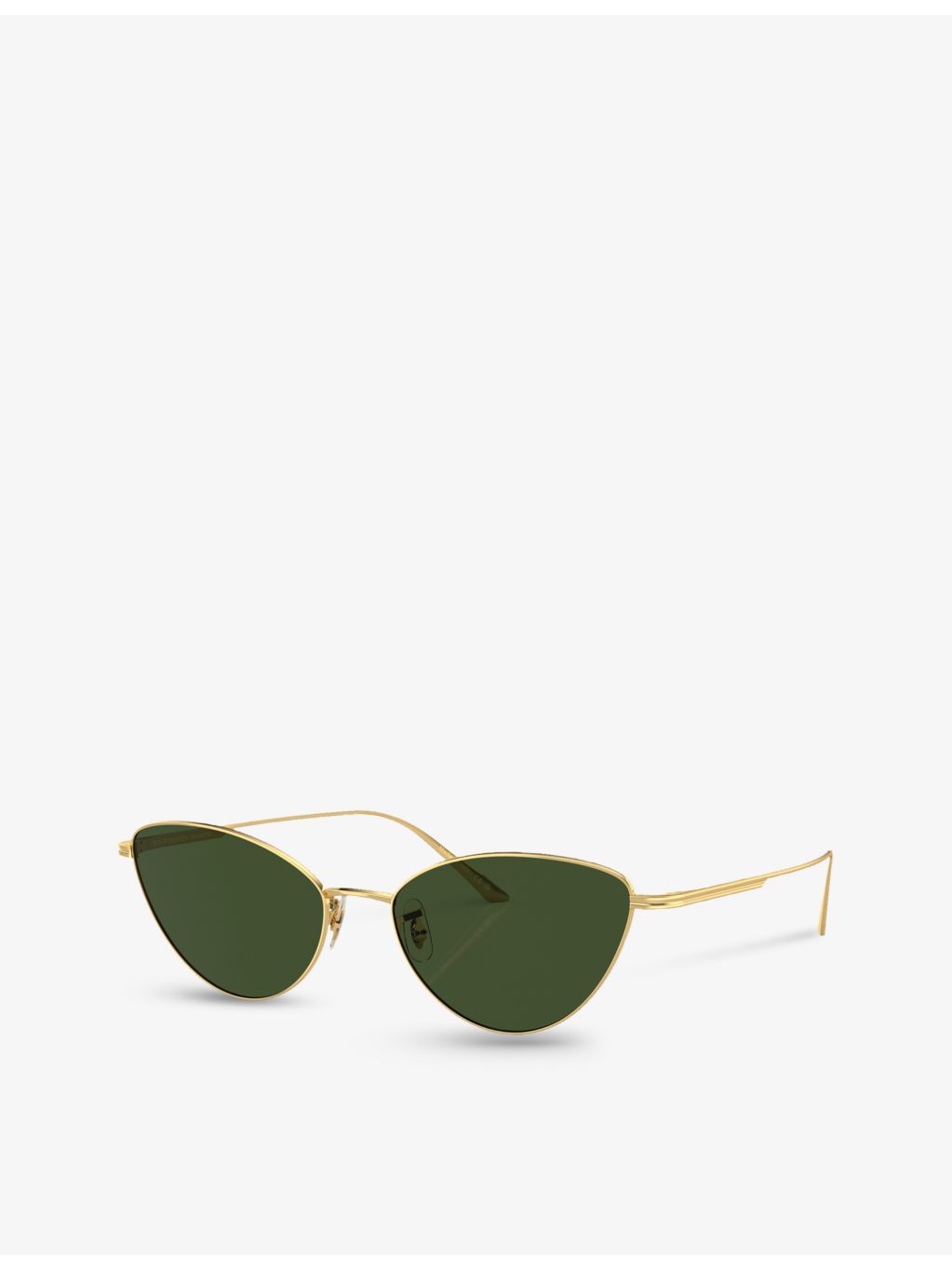 Oliver Peoples OV1328S butterfly-frame metal sunglasses (British brand)