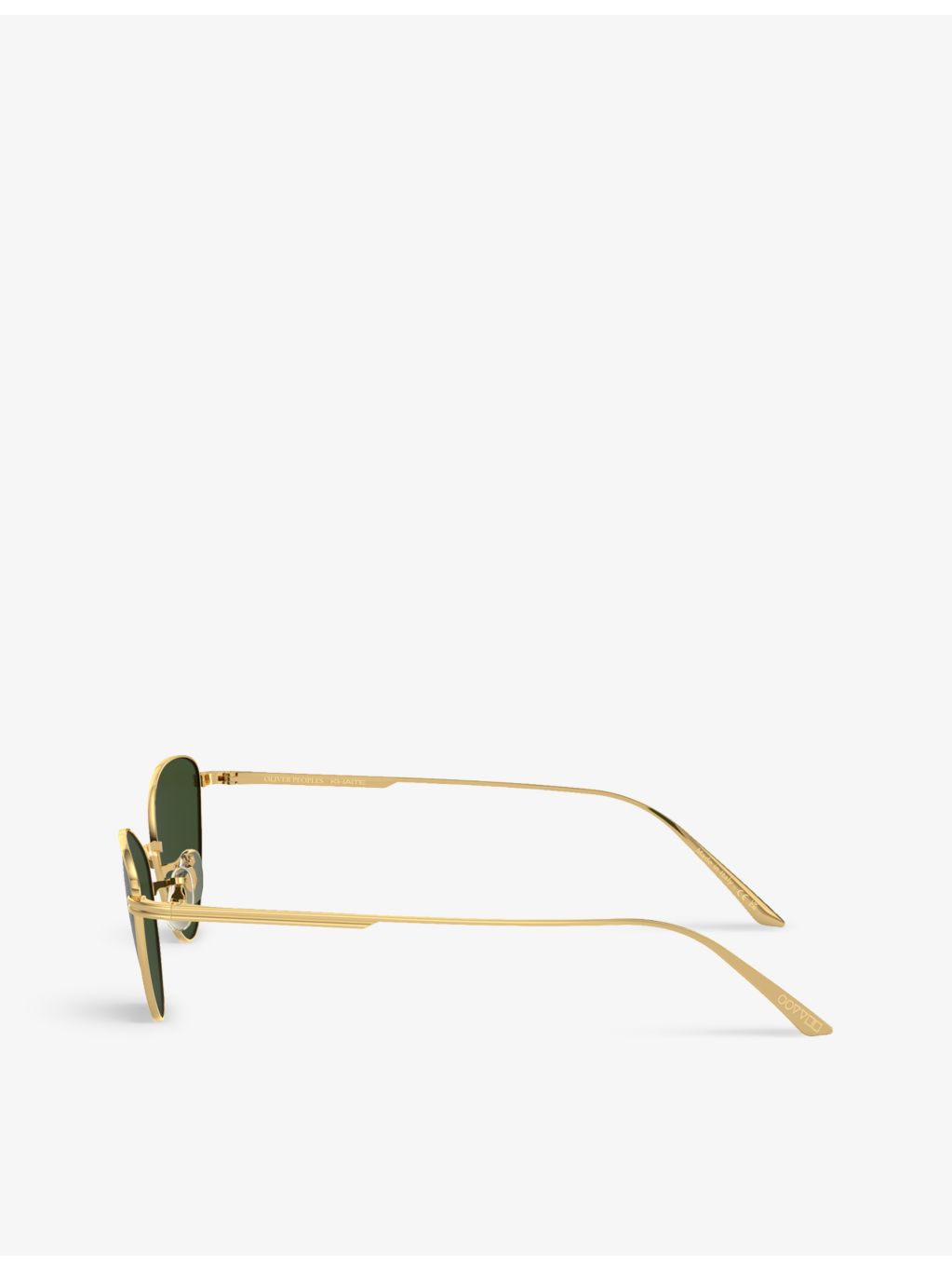 Oliver Peoples OV1328S butterfly-frame metal sunglasses (British brand)