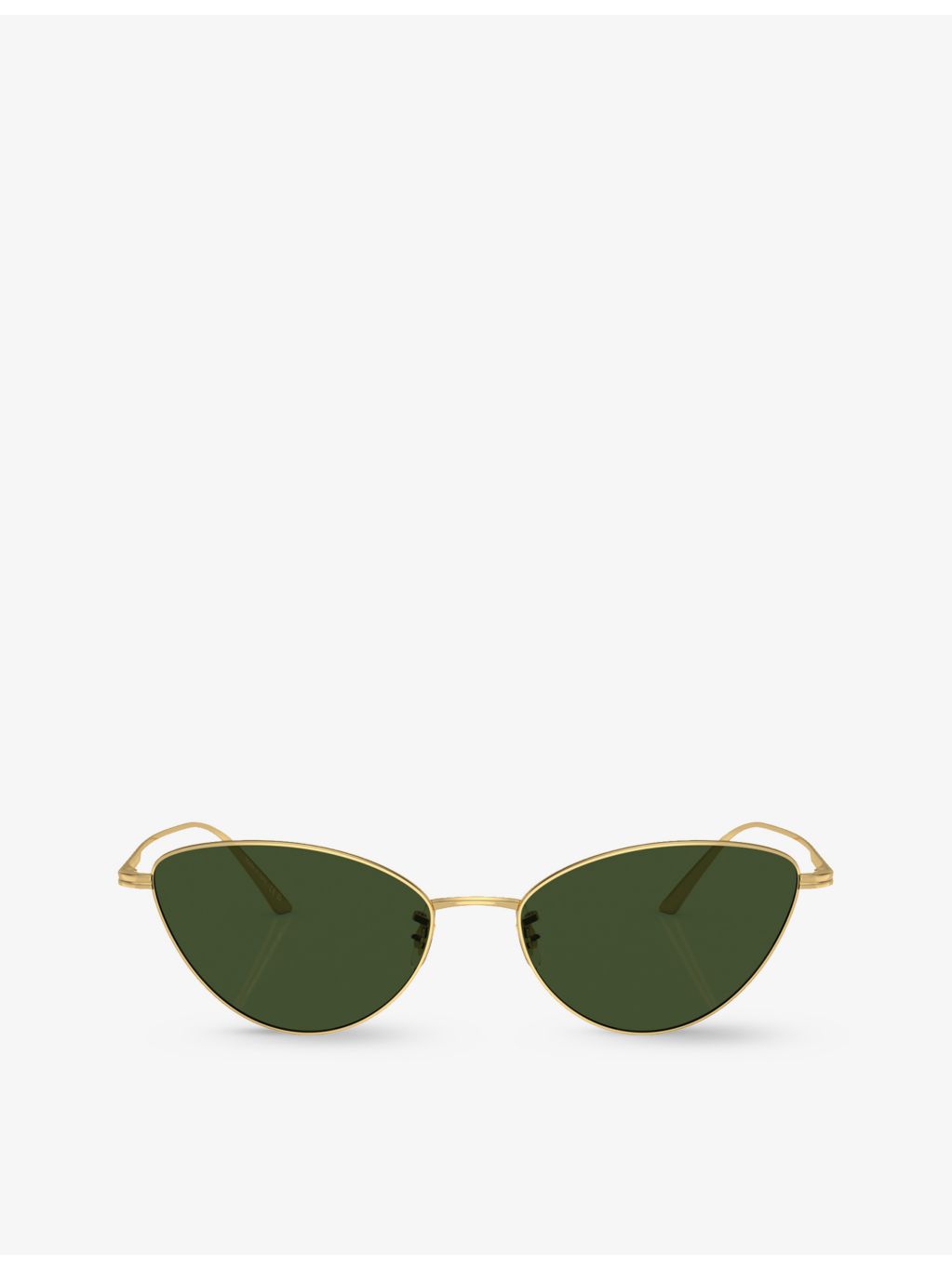 Oliver Peoples OV1328S butterfly-frame metal sunglasses (British brand)
