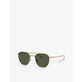 Oliver Peoples Rynn square-frame titanium sunglasses - British product