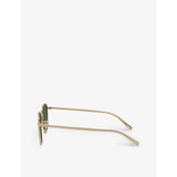 Oliver Peoples Rynn square-frame titanium sunglasses - British product