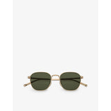 Oliver Peoples Rynn square-frame titanium sunglasses - British product