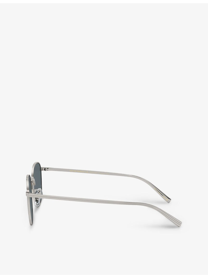 Oliver Peoples OV1329ST square-frame titanium sunglasses - British product