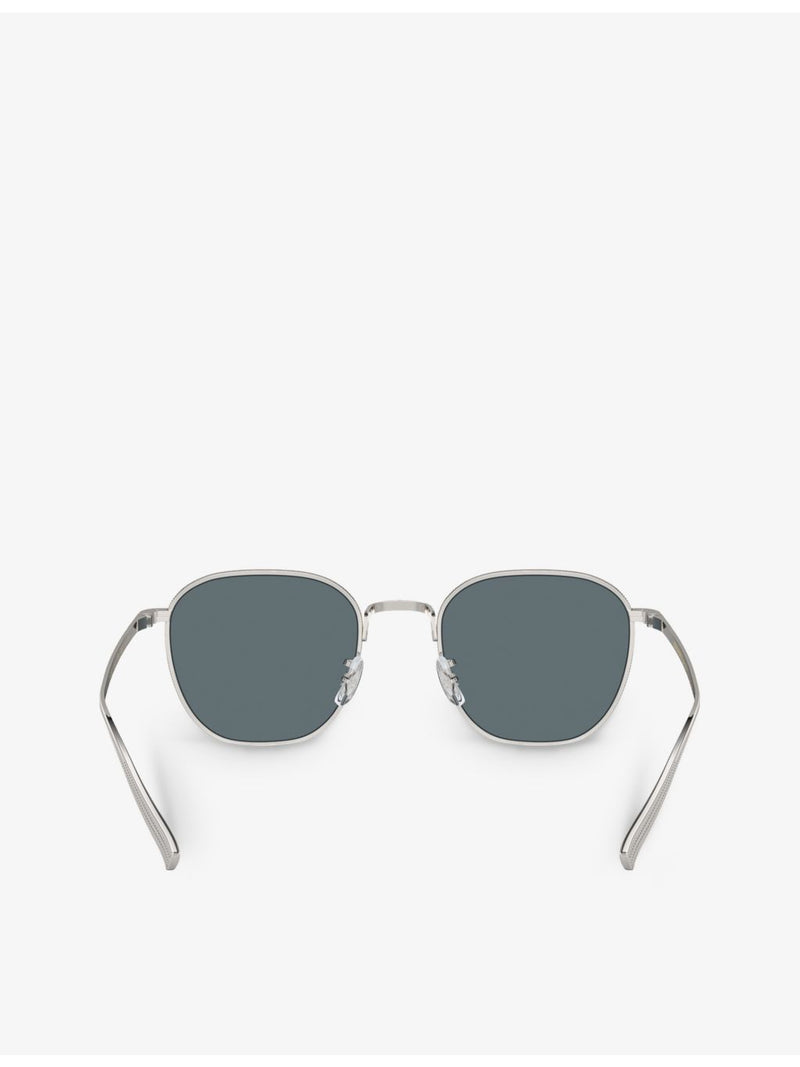Oliver Peoples OV1329ST square-frame titanium sunglasses - British product