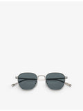 Oliver Peoples OV1329ST square-frame titanium sunglasses - British product