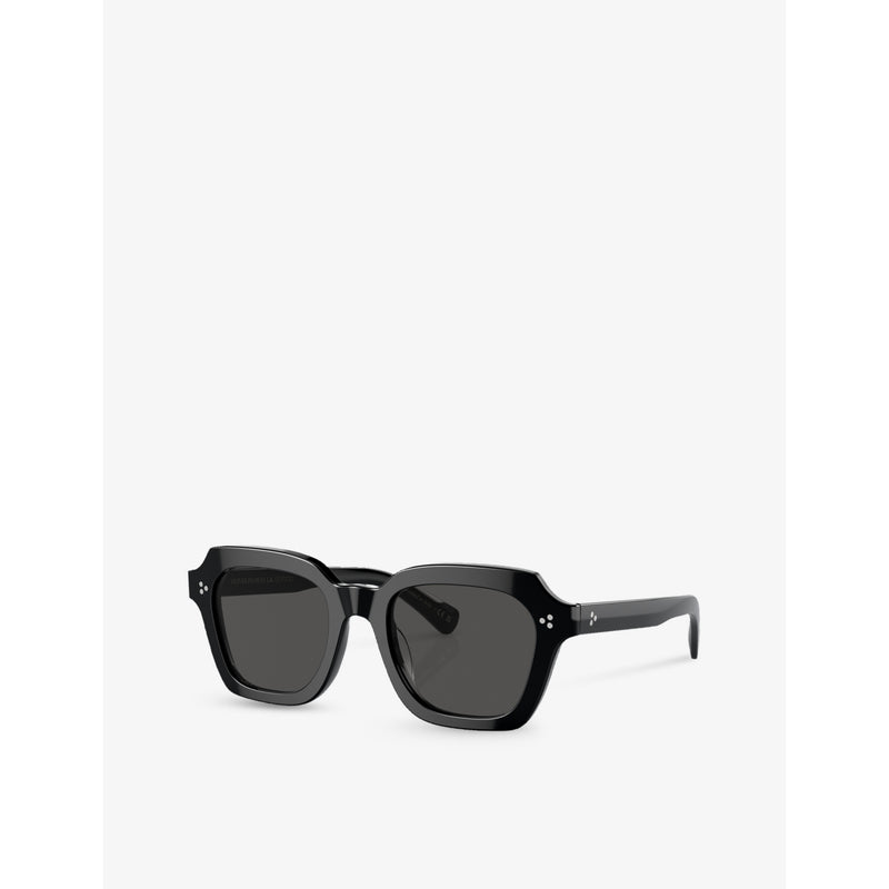 Oliver Peoples Kienna square acetate sunglasses OV5526SU, imported from the UK