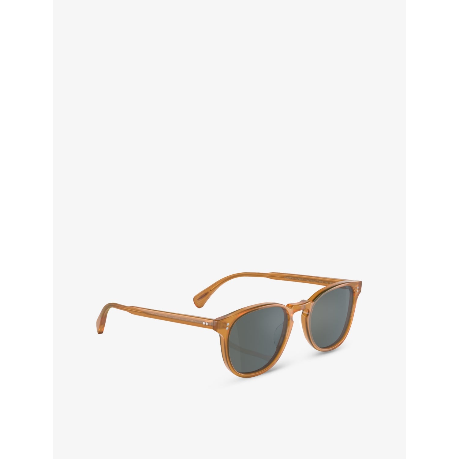 Oliver Peoples Finley rectangular-frame acetate sunglasses, imported from the UK
