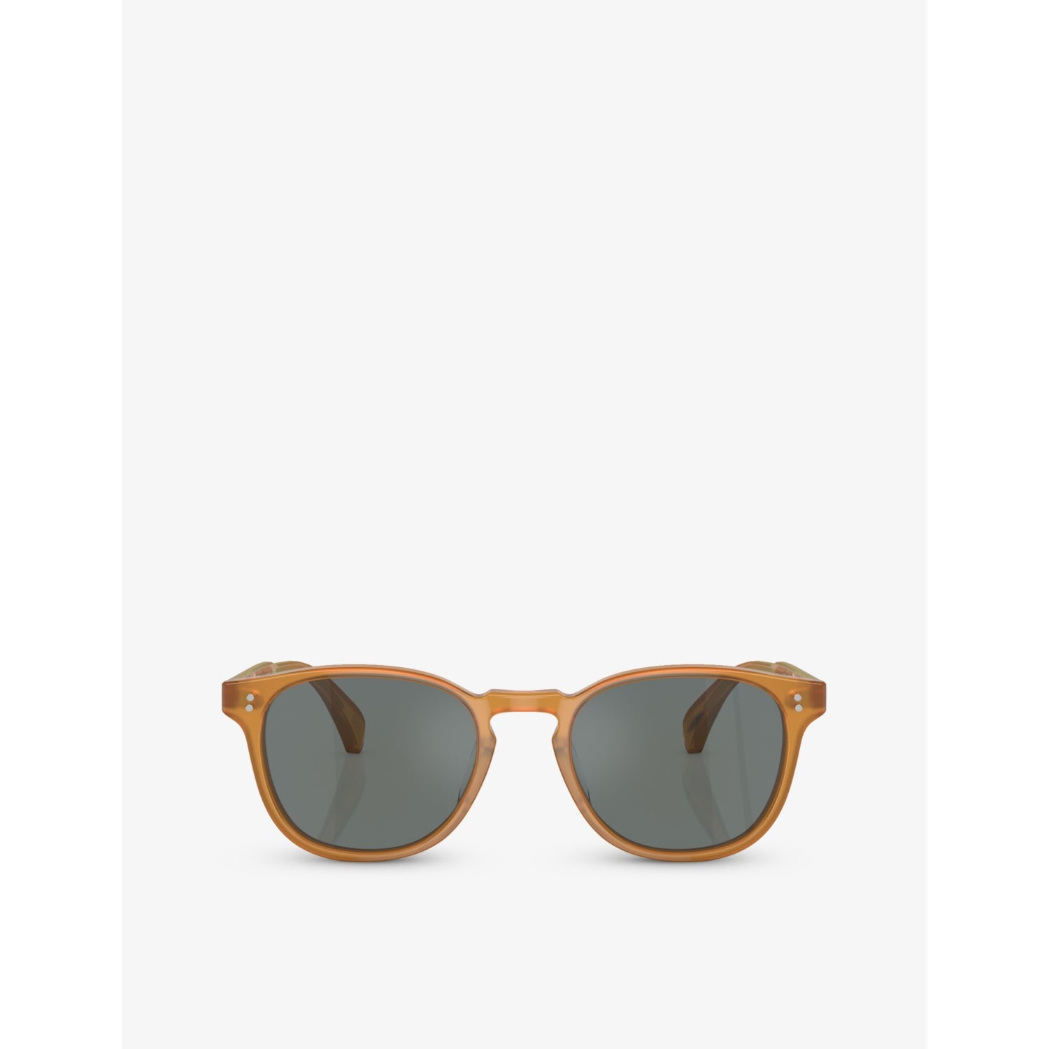 Oliver Peoples Finley rectangular-frame acetate sunglasses, imported from the UK