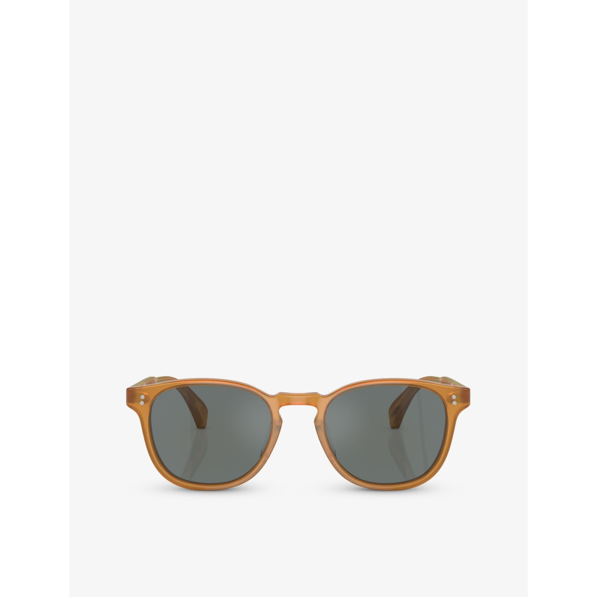 Oliver Peoples Finley rectangular-frame acetate sunglasses, imported from the UK