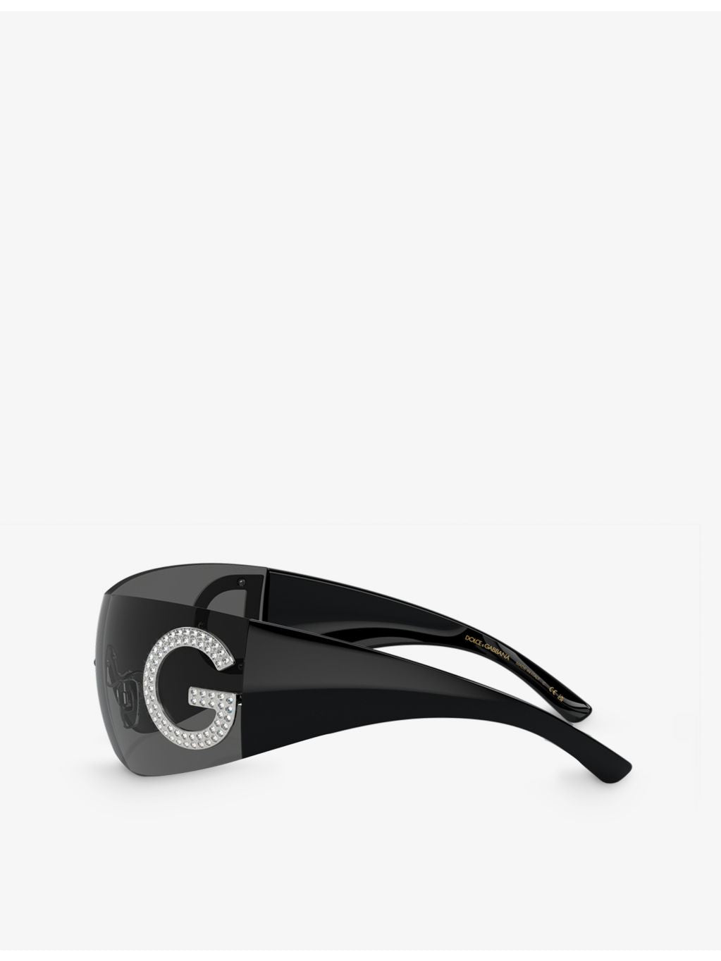 Dolce & Gabbana DG2298B oval-frame acetate sunglasses, imported from the UK