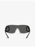 Dolce & Gabbana DG2298B oval-frame acetate sunglasses, imported from the UK