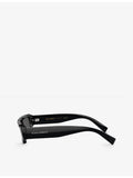 Dolce & Gabbana DG4458 rectangle acetate sunglasses, imported from the UK