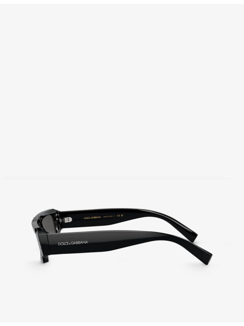 Dolce & Gabbana DG4458 rectangle acetate sunglasses, imported from the UK