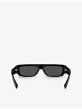 Dolce & Gabbana DG4458 rectangle acetate sunglasses, imported from the UK