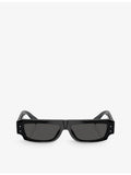 Dolce & Gabbana DG4458 rectangle acetate sunglasses, imported from the UK