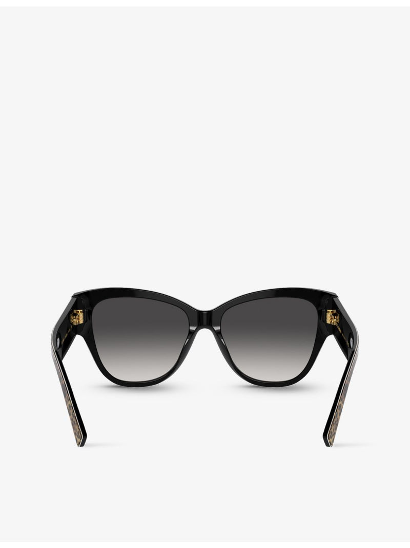 Dolce & Gabbana DG4449 butterfly-frame acetate sunglasses - British product