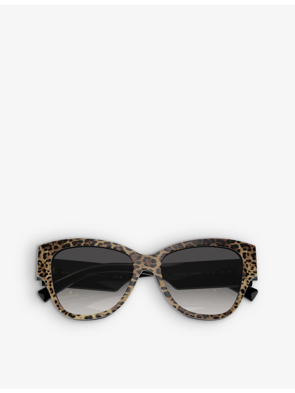 Dolce & Gabbana DG4449 butterfly-frame acetate sunglasses - British product