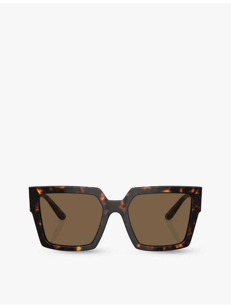Dolce & Gabbana DG4446B tortoiseshell acetate sunglasses, imported from the UK