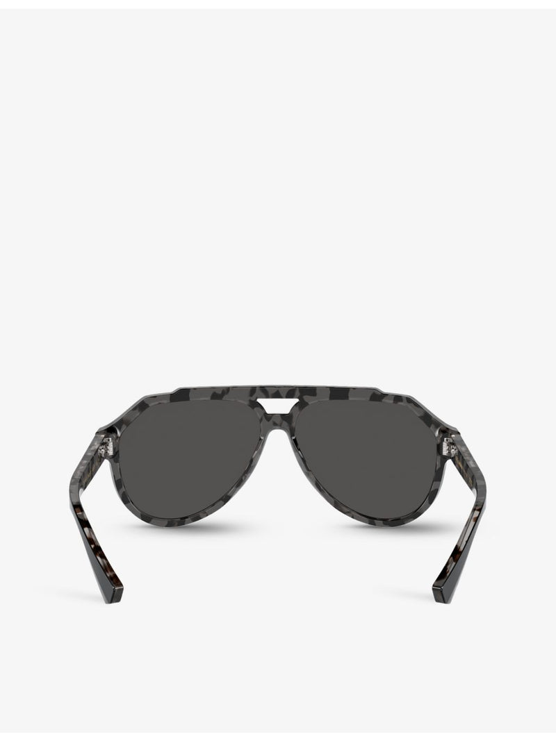 Dolce & Gabbana aviator sunglasses DG4452 acetate, UK version