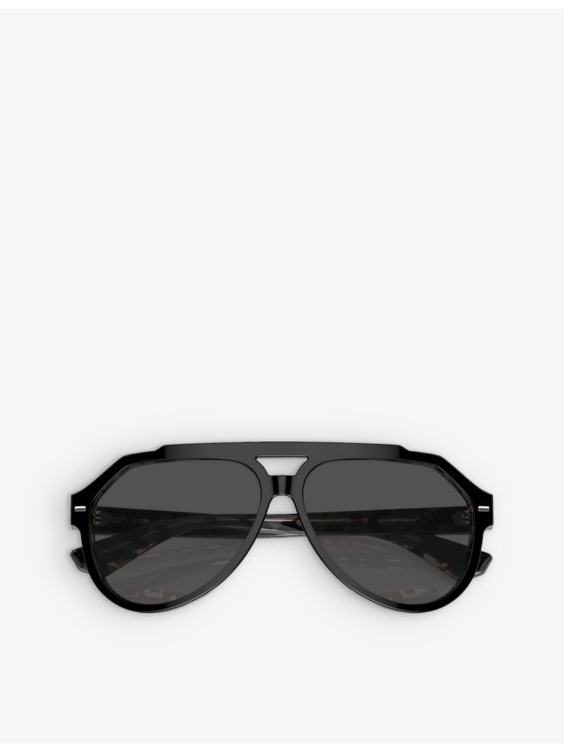 Dolce & Gabbana aviator sunglasses DG4452 acetate, UK version