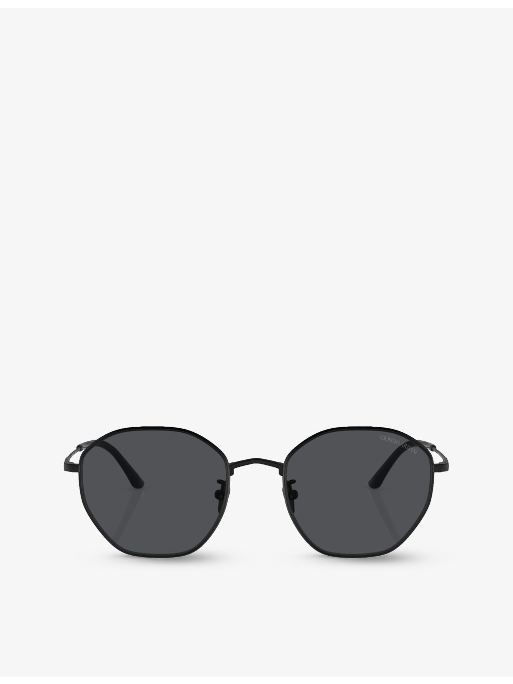 Giorgio Armani AR6150 round metal sunglasses, UK version