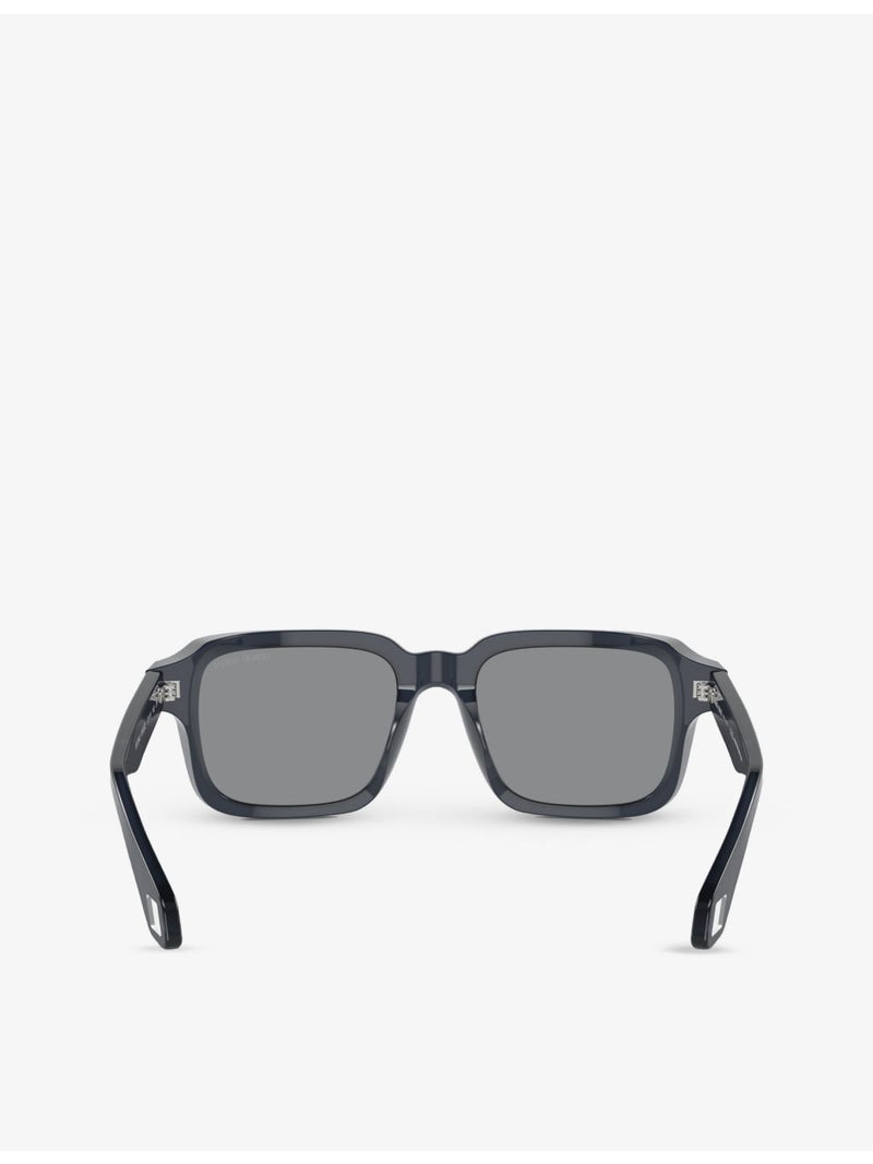 Giorgio Armani acetate rectangular sunglasses, imported from the UK