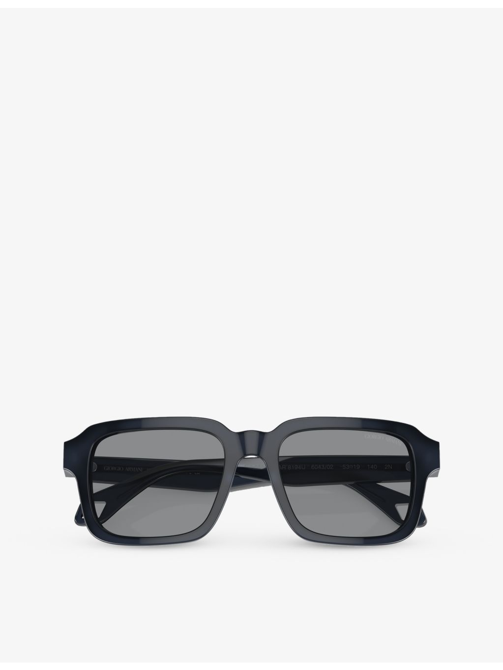 Giorgio Armani acetate rectangular sunglasses, imported from the UK