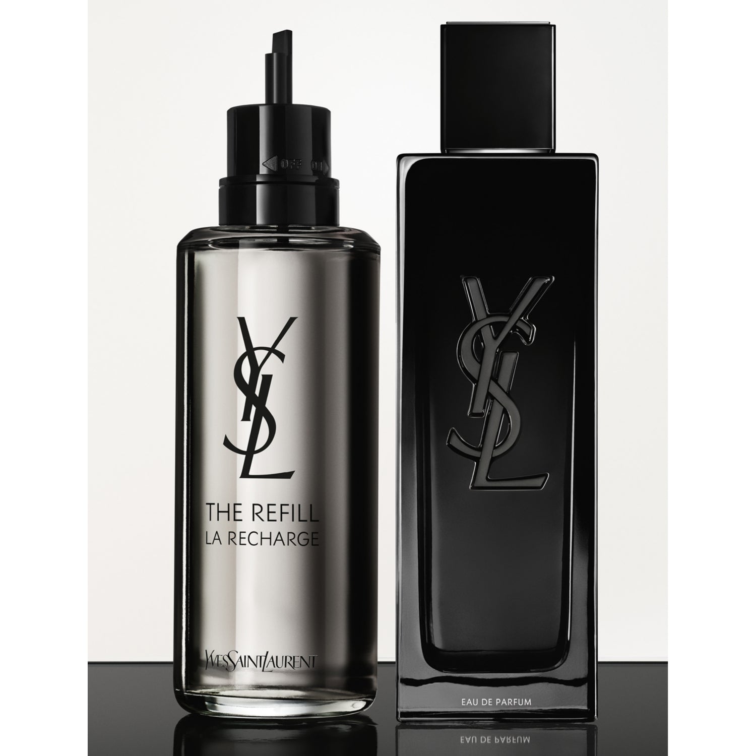 Yves Saint Laurent MYSLF refillable eau de parfum, imported from the UK