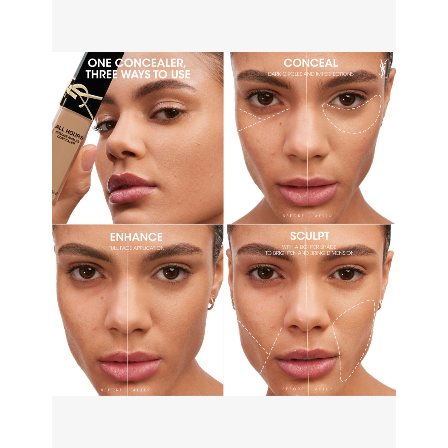 Yves Saint Laurent All Hours Precise Angles concealer 15ml (British brand)