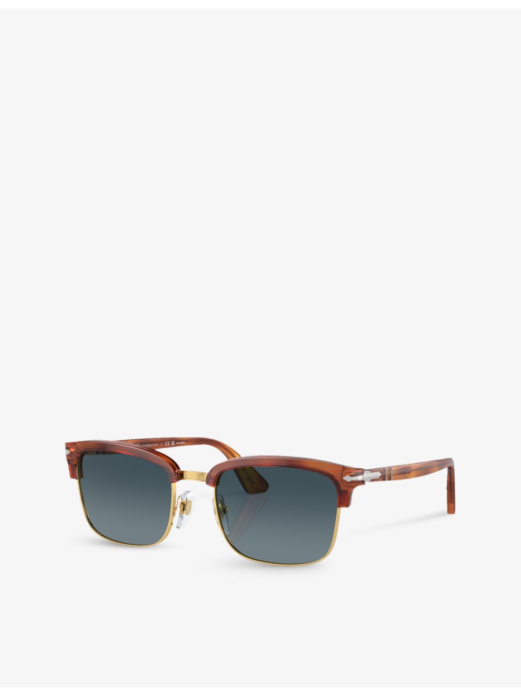 Persol PO3327S rectangle acetate sunglasses, UK version