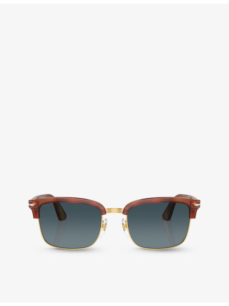 Persol PO3327S rectangle acetate sunglasses, UK version
