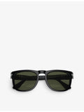 Persol PO3333S Elio square-frame acetate sunglasses, imported from the UK